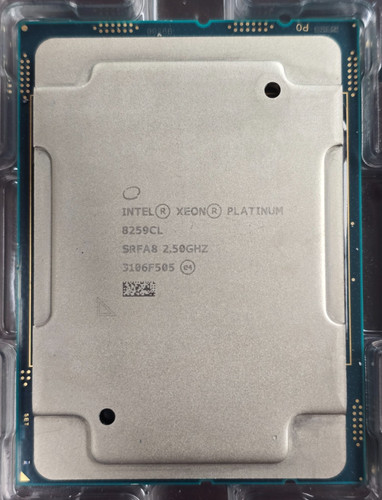 Intel xeon platinum 8259cl - intel,